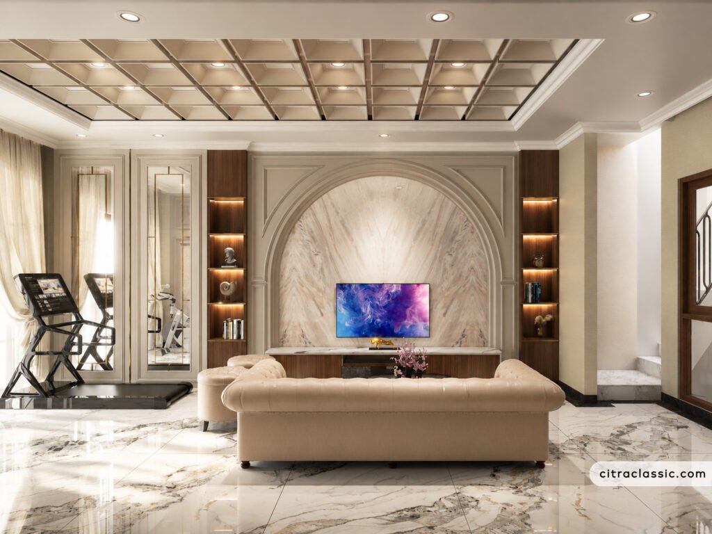 Modern Classic Family Room
